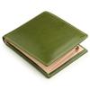 Cartera de Cuero Genuino Estilo Japonés para Hombre Billetera para Monedas de Piel de Vaca para Hombre Cartera Curtida Vegetal Cartera de Piel de Vaca para Hombre de Gama Alta