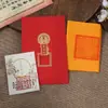 Xiaohongshu Ano do Cavalo Novo Estilo Doze Signos Seis Harmonias Pessoa Nobre Adesivo para Celular Papel Artesanal Seguro Atraindo Riqueza Boa Sorte Produtos Culturais e Criativos