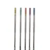 Juego de palillos de titanio puro, palillos de cristal para olla caliente doméstica, resistentes a altas temperaturas, coloridos, resistentes al moho, vajilla de alta gama, 5 pares en una caja de regalo