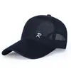 Gorra de Béisbol Transpirable de Malla Transfronteriza para Hombres, Gorra con Visera para Protección Solar, Gorra de Malla Simple y Versátil para Deportes al Aire Libre y Ocio