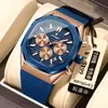 Reloj Suizo de Lujo Multifuncional para Hombre con Seis Manecillas y Esfera Grande, Modelo Popular de Comercio Exterior, Disponible para Dropshipping