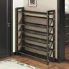 Sapateira ultrafina multi-camadas para entrada de casa, armário de sapatos pequeno e estreito, prateleira de armazenamento, dormitório, pequeno e simples, artefato de armazenamento de sapatos