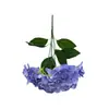 Flor de Hortensia Artificial con 5 Ramas y Pétalos Grandes, Flor de Seda para Boda y Decoración del Hogar, Adorno de Arreglo de Flores Falsas, Disponible en Múltiples Colores