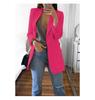 2025 Nova Moda Europeia e Americana Amazon Casual Suit Lapela Slim Cardigan Blazer Elegante para Mulheres Primavera e Outono
