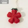 Decoraciones Navideñas Árbol de Navidad Creativo Reno de Dibujos Animados Adornos Colgantes de Fieltro Materiales DIY Figuritas Pequeñas Regalos de Navidad