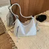 Bolso de Mujer, Bolso Cruzado de Hombro Único, Bolso de Nube con Lunares Azul Claro, Nueva Moda 2026 Versátil Mochila para Viajes y Vacaciones