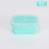 Lonchera Plegable de Silicona Grado Alimenticio Microondas Picnic Lonchera Caja de Almacenamiento para Refrigerador Fabricante Mayorista
