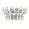 Baralho de cartas da moda Europeu e Americano mais vendido Grillz decorativo Hiphop hip hop com diamantes dentes de ouro gr Europeu e Americano mais vendido