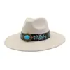 Aliexpress Amazon Otoño Top de Corazón de Gamuza Sombrero Fedora de Ala Ancha Sombrero Jazz de Ala Plana Sombrero de Caballero