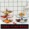 Atacado do Fabricante Mesa de Centro para Sala de Estar Doméstica Popular Ins de Aparência Elegante Prato de Lanches Doces Ktv Prato de Frutas Rotativo