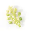 Plantas Verdes Artificiais, Frutas de Amora Plásticas, Folhas de Plantas Aquáticas Artificiais, Arranjos Florais de Noiva Feitos à Mão, Acessórios para Decoração de Buquês