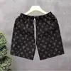 Pantalones Cortos Finos de Marca de Moda de Verano, Populares Pantalones Cortos de Playa Estampados de Moda de Secado Rápido para Hombre, Pantalones Cortos Casuales de Cinco Puntos