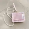 Bolsa Transversal Feminina Europeia e Americana 2025 Nova Bolsa de Acrílico Formato de Concha para Ombro Bolsa de Embreagem Fashion para Casamento Jantar