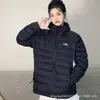 Chaqueta de Plumón de Invierno para Mujer, Plumón de Pato Blanco, Abrigo de Pareja para Hombre, Ligera, Holgada, Cálida, Nueva Chaqueta Acolchada 2025, Engrosada de Moda