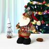 Decoração de janela de boneca retrátil de Natal transfronteiriça Papai Noel Boneco de neve Boneca em pé Decoração de presente de Natal