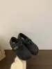 Sapatos femininos estilo Birkenstock, com aumento de altura, forrados de fleece, coleção outono/inverno 2026, sapatos Mary Jane de sola grossa, sapatos de algodão quentes e aconchegantes