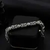 Acero de Titanio de Moda Hip-Hop Personalidad Estilo Coreano Simple de Moda Marca Pulsera para Niños Estudiante Juventud Cadena Gruesa Genial