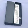 Letras em inglês metal aço inoxidável marcador de página etiqueta de flor acessórios de flor com gema pingente para amigos joia presente