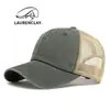 Gorras de Béisbol Transpirables de Malla de Algodón Lavado al por Mayor Transfronterizas, Gorras de Sol Transpirables para Mujer, Gorras con Visera de Verano, Gorras de Moda para Hombre