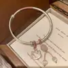 Pulsera Hello Kitty moda ins nicho estudiante casual combinable simple moda pulsera femenina 2023 Nuevo