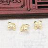 Yiwu Color Cobre Chapado en Oro Conservación del Color DIY Flor de Osmanthus Tapa de Cuentas Tapa de Cuentas Colgante Accesorio para el Cabello Pasador Joyería Accesorios B2100