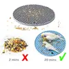 Brinquedos de Busca de Comida Transfronteiriços, Tapete de Alimentação Lenta para Papagaios e Calopsitas, Brinquedos Interativos de Busca de Comida para Aves