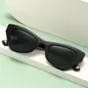 Gafas de sol retro triangulares ojo de gato europeas y americanas para mujer, de moda estilo coreano, gafas de sol populares en línea para disco, para chica hot, para fotos callejeras, hip hop