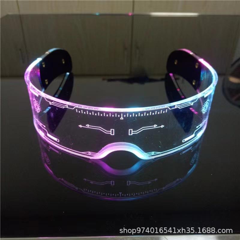 LED发光眼镜