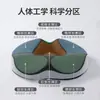 Cojín Hemorroidal de Espuma Viscoelástica, Cojín para Silla de Oficina, Transpirable para Estar Sentado Mucho Tiempo, Cojín de Silla de Verano, Soporte para Cadera y Coxis, Engrosado