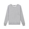 Suéter de cuello redondo al por mayor de fábrica para mujer, primavera y otoño, cuatro estaciones, regular, color liso, casual, estilo coreano, talla grande, procesamiento de etiquetas para mujer