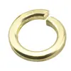 Acero Inoxidable 304 Tipo Abierto Chapado en Oro Arandelas Elásticas Arandelas de Resorte Elásticas Fabricante M4/M5/M6/M8