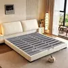 2026 Novo Quarto Principal de Luxo Armazenamento de Tecido Cama de Casamento Estilo Creme Chenille Pelúcia Orelha de Elefante Cama