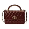 Bolso de mano de cadena con patrón de rombos bolso cuadrado pequeño para mujer 2026 Transfronterizo nuevo estilo moderno de moda versátil lujo ligero bolso de hombro único bandolera