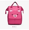 Bolsa de Mamá Zuoxun con Orejas de Gato de Dibujos Animados, Mochila Doble para Viajes de Madre y Bebé, Bolsa de Mamá de Tela Oxford, Bolsa de Pañales