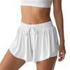 Conjunto de Yoga Dos en Uno para Correr y Deportes Transfronterizos para Mujer, Falda Corta de Fitness de Secado Rápido de Verano, Pantalones Falda de Tenis Multicolor Anti-Exposición
