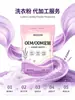 Detergente para Ropa con Aroma a Lavanda Transfronterizo OEM, Bolsa de 350g, Fragancia Duradera, Potente Eliminación de Manchas, Personalizable para Uso Doméstico, Al Por Mayor