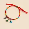 Pulseira de Corda Colorida do Festival do Barco Dragão Corda Vermelha Tecida à Mão Infantil Bebê Pequeno Zongzi Corda de Mão Presente de Lote Festival de Maio