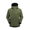 Chaqueta Deportiva de Primavera 2025 con Capucha, Chaqueta de Montañismo Cortavientos e Impermeable, Chaqueta de Exterior para Hombre, Exclusivamente para Exportación Transfronteriza