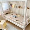 Sábanas Ajustables de Algodón Clase a Nishikawa Japonés Protector de Colchón Individual de Algodón para Dormitorio de Estudiantes Cubierta de Cama Sábanas Estilo Nuevo
