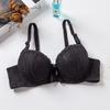 Comercio exterior nuevo ropa interior transfronteriza para mujer pecho pequeño push up encaje sujetador ajustable con aro de acero sujetador sexy en stock