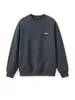 Camiseta base popular simple personalizada, sudadera de cuello redondo, sudadera estilo callejero americana Stone Island, sudadera de cuello redondo retro de moda