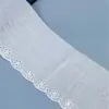 Algodón Bordado Encaje Soluble en Agua Lolita Hecho a Mano DIY Accesorios de Ropa Fábrica Mayorista Seda de Leche Tallado Agujero Código de Barras