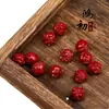 Cuentas de Cristal de Marca Famosa, Cinnabar de Cristal Signos del Zodíaco Doce, Cuentas Sueltas del Zodíaco Arena Imperial, Cuentas para Accesorios de Joyería DIY