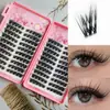 Conjunto popular de cola para comércio exterior WM43 Cílios grossos estilo americano esfumado, vibe sofisticada de alta qualidade, cílios postiços para exportação
