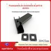 Adaptador Rj45 Carcaça de Perfil de Alumínio Para-raios Carcaça de Liga de Alumínio 30 * 25