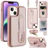 Bolsa Transversal de Couro Multifuncional 15 Adequada para Aliexpress Capa de Celular iPhone 16 14 Apple 13 Suporte Samsung S26U