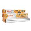 Papel de aluminio en lata grueso para barbacoa, horno de alta temperatura, freidora de aire, flores, polvos para uñas, venta al por mayor