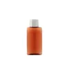 Frasco Quadrado Plano de Água de Essência Hidrossol 100ml Frasco de Shampoo Produto para Cuidados com a Pele Frasco de Limpador Embalagem Personalizada para Cosméticos
