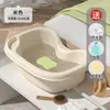 Lavabo de champú plano para acostarse embarazo acostarse para lavarse el cabello mujeres embarazadas confinement pacientes postrados en cama personas mayores artefacto para champú