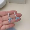 Juego de Aretes de Borla de Circonita Cola de Pez Geométricos Estrella de Cinco Puntas Concha Moda Fresco Diseño Simple Aretes para Mujer